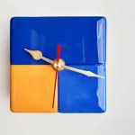 Zegar ze szkła 10x10 cm
