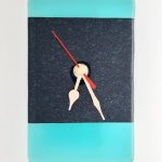 Zegar ze szkła 10x16 cm