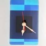 Zegar ze szkła 10x16 cm