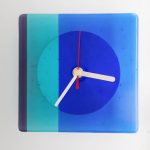 Zegar ze szkła 18x18 cm