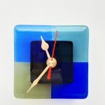 Zegar ze szkła 10x10 cm
