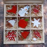 Komplet zawieszek, <br> 9 szt.