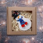 Zawieszka ceramiczna bałwanek